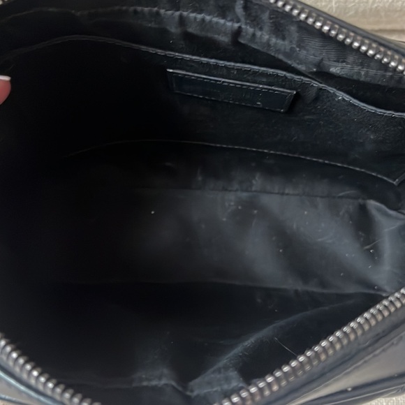 Saint Laurent YSL Lou Matelassé Calfskin Leather Camera Bag in Nero - Picture 15 of 15